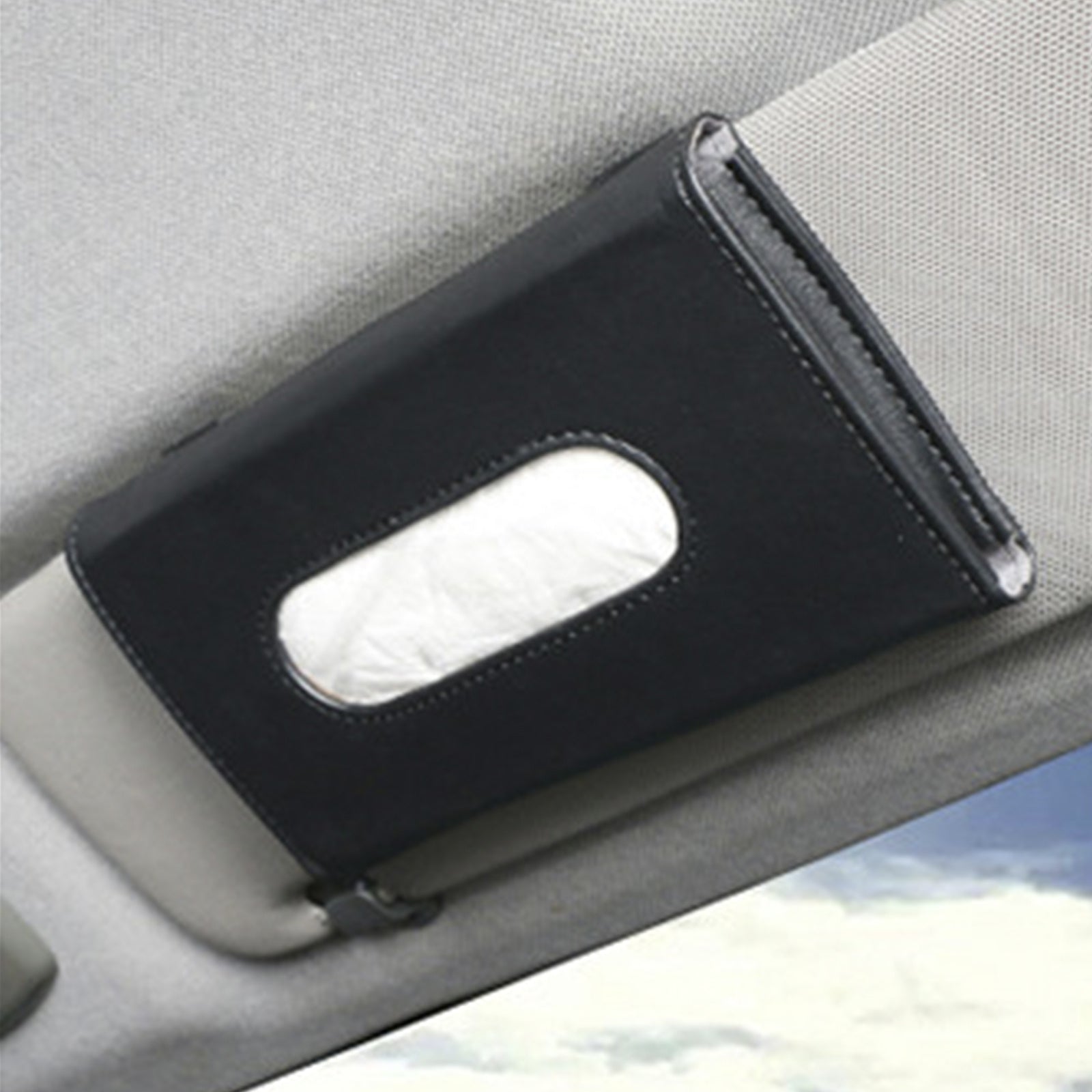 Automobile Sunshade Paper Towel Box Car - Mounted Fashion Pull-out Carton