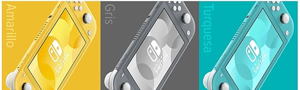 Consolas Nintendo Switch Lite - 32GB Batería 3570mah 5.5'' Compact and lightweight Built-in controllers Compatible games