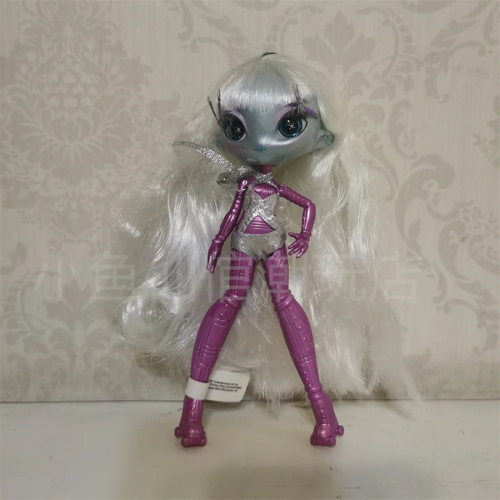 Original innovation Una poem monster doll toy girl birthday gift Novi star  doll long hair 20 cm doll with clothes DIY toy