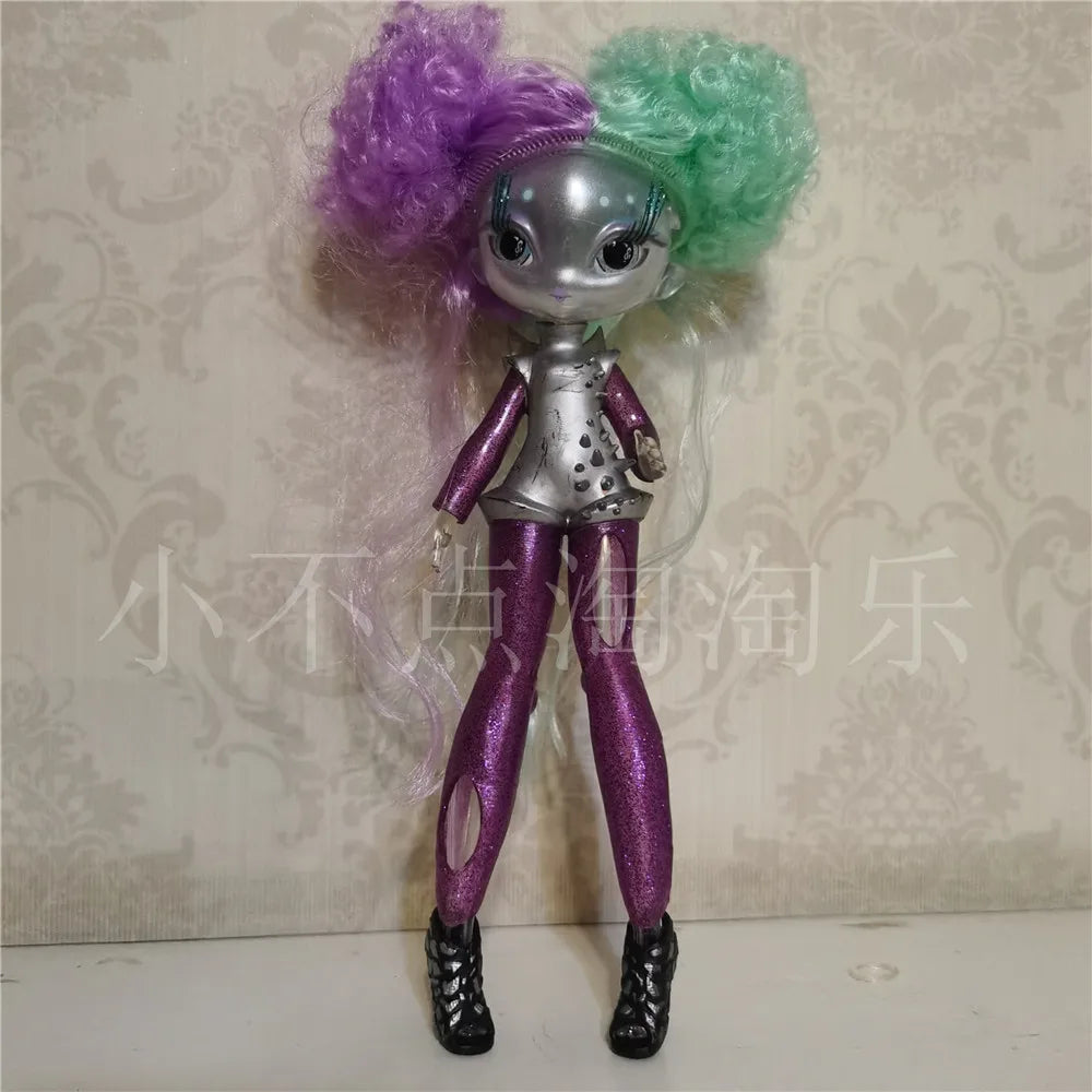 Original innovation Una poem monster doll toy girl birthday gift Novi star  doll long hair 20 cm doll with clothes DIY toy