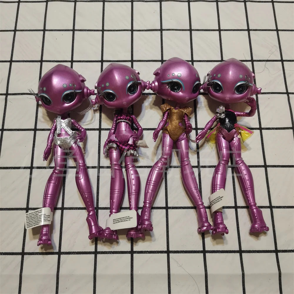 Original innovation Una poem monster doll toy girl birthday gift Novi star  doll long hair 20 cm doll with clothes DIY toy