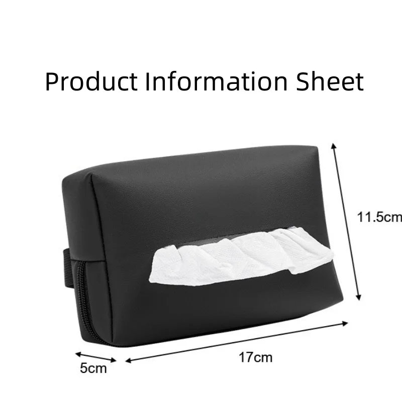 Car tissue box, sunshade seat backrest suspension tissue box, car armrest box, tissue storage box, car storage and organization