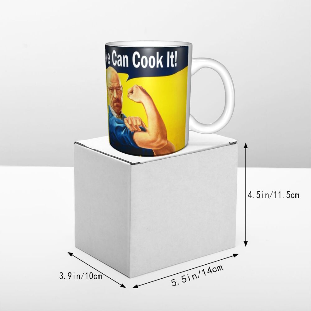 Heisenberg I Am The Danger Mug Personalized Breaking Bad Walter White Coffee Ceramic Mug Cup Creative Present