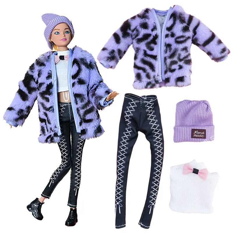 25 Style Doll Clothes for Girl Outfit Dress Fashion Coat Sweater Suitable For 30CM BJD Doll Accessories Costumes Birthday Gifts