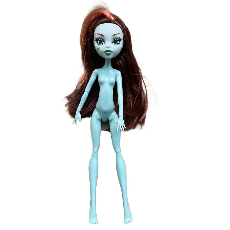 Monster Dolls Cute Horse-man Deer Cat Draculaura/Clawdeen Wolf/ Frankie Stein / Black Spider Movable Body Girls Toys Gift
