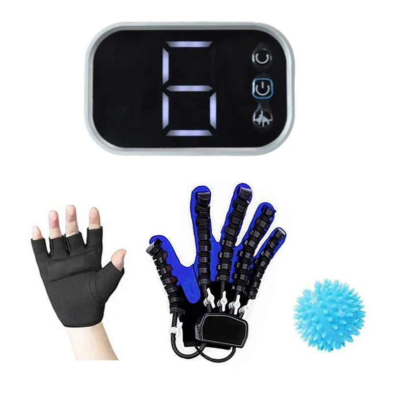 Intelligent Massage Gloves Robot Rehabilitation Gloves for Stroke Hemiplegia Hand Function Recovery Finger Trainer Hand Exercise