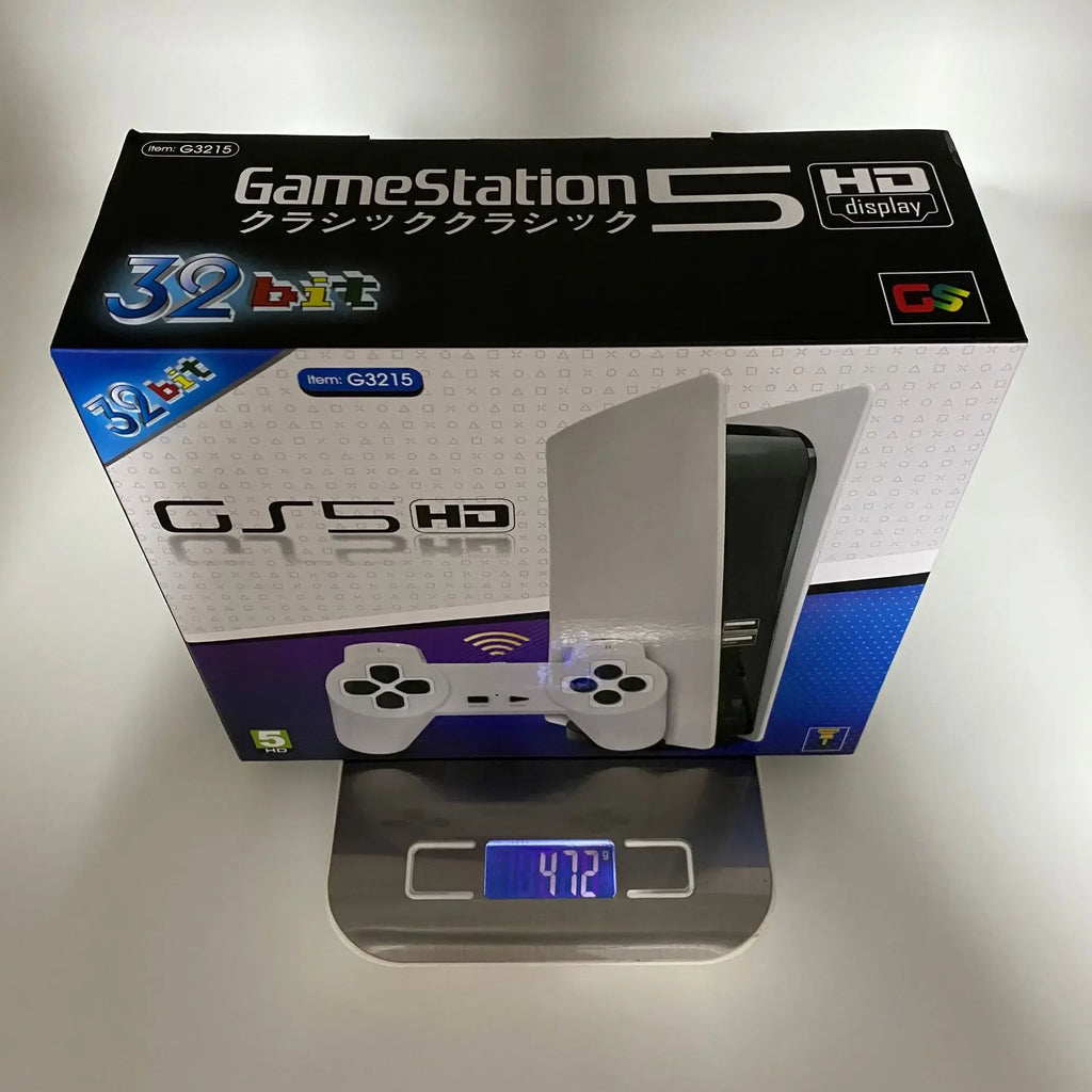 G3215 32bit Retro Video Game Console built-in 200 games For PS5 mini TV Classic Games Station wireless gamepad HD output