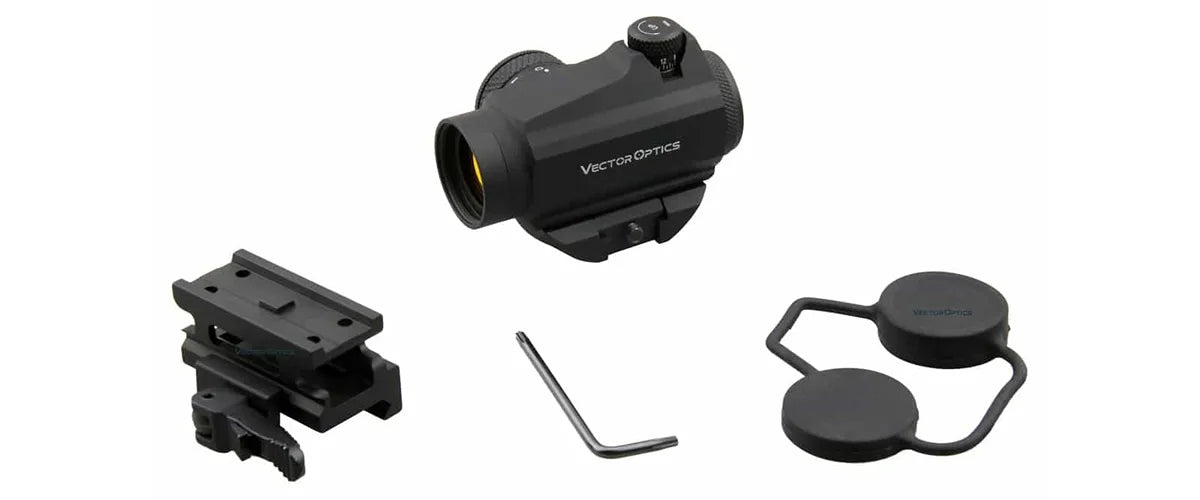 Vector Optics Maverick 1x22 GenII Red Dot Sight Compact with 3MOA Dot Size&11 Levels Dot Intensity For AR 15 AK .223 .308