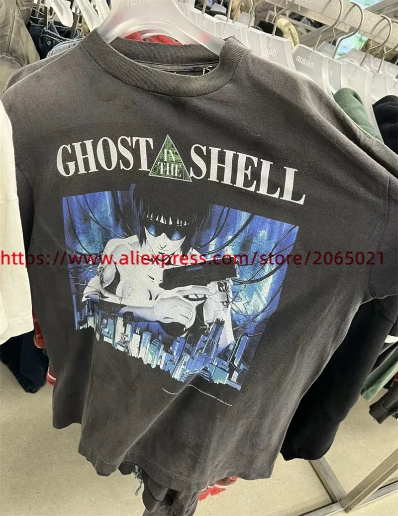 Public Enemy Saint Washed T-shirt Men Women Best Quality Tee Tops T Shirt