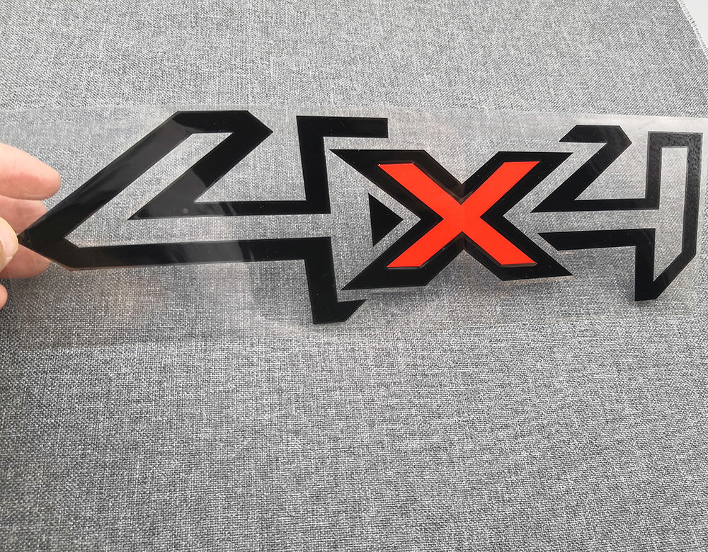 1Pc Letter 4x4 Graphics Car Decal Sticker Auto Decoration Fit for Ford  Ranger Chevy Silverado GMC Sierra Truck Blaze Buck