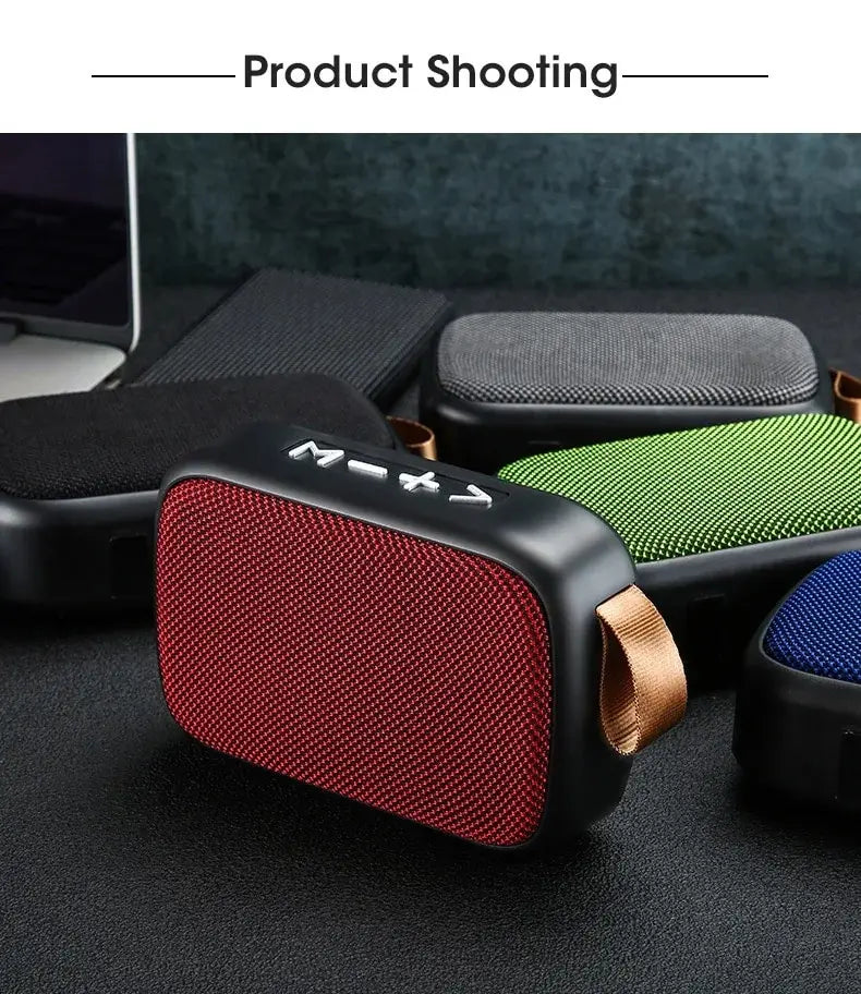 New Wireless  Speaker Outdoor Portable Subwoofer Mini Speaker Home Cloth Card Speaker