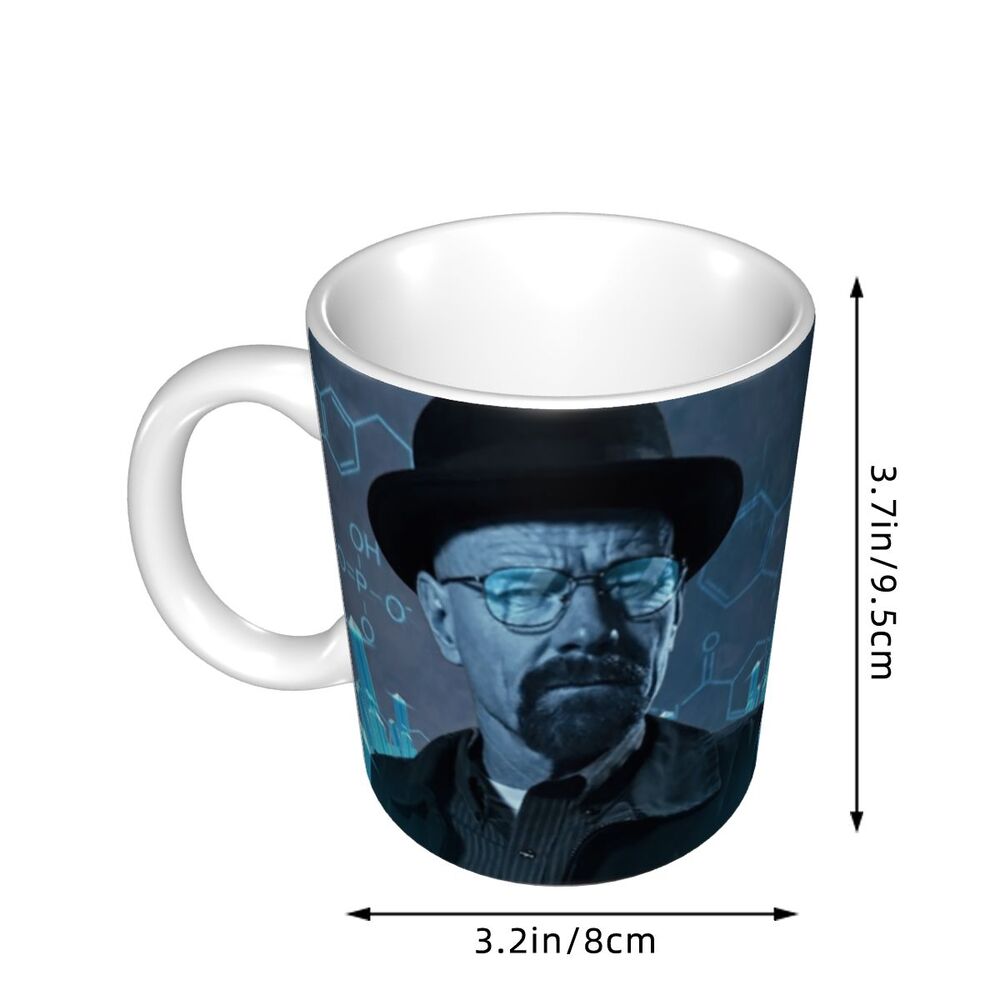 Heisenberg I Am The Danger Mug Personalized Breaking Bad Walter White Coffee Ceramic Mug Cup Creative Present