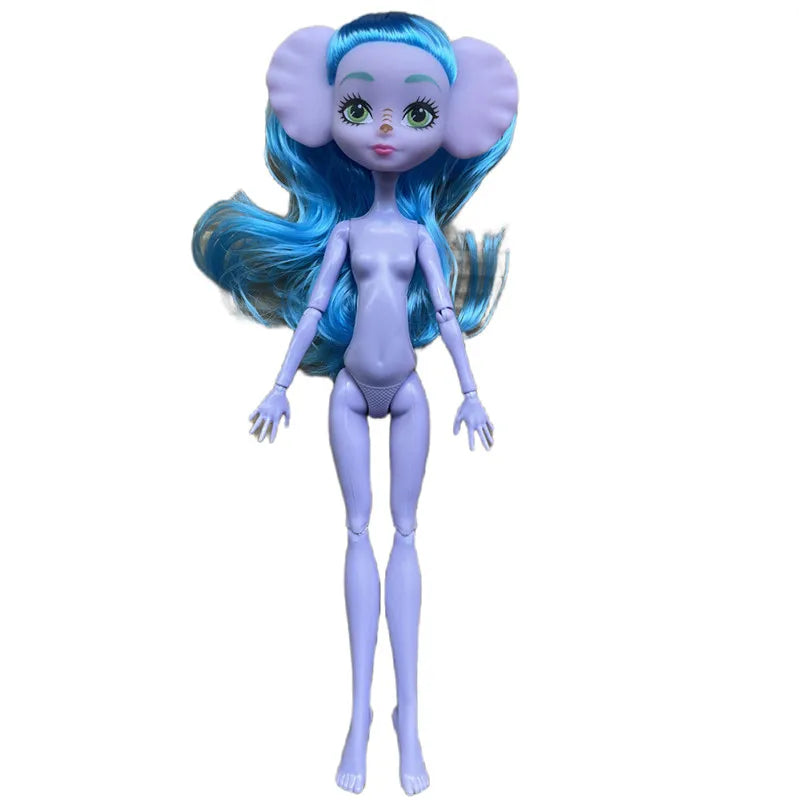 Monster Dolls Cute Horse-man Deer Cat Draculaura/Clawdeen Wolf/ Frankie Stein / Black Spider Movable Body Girls Toys Gift