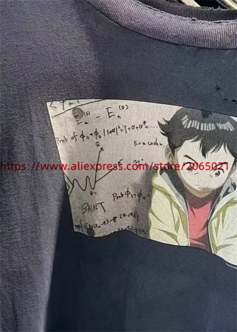 Public Enemy Saint Washed T-shirt Men Women Best Quality Tee Tops T Shirt