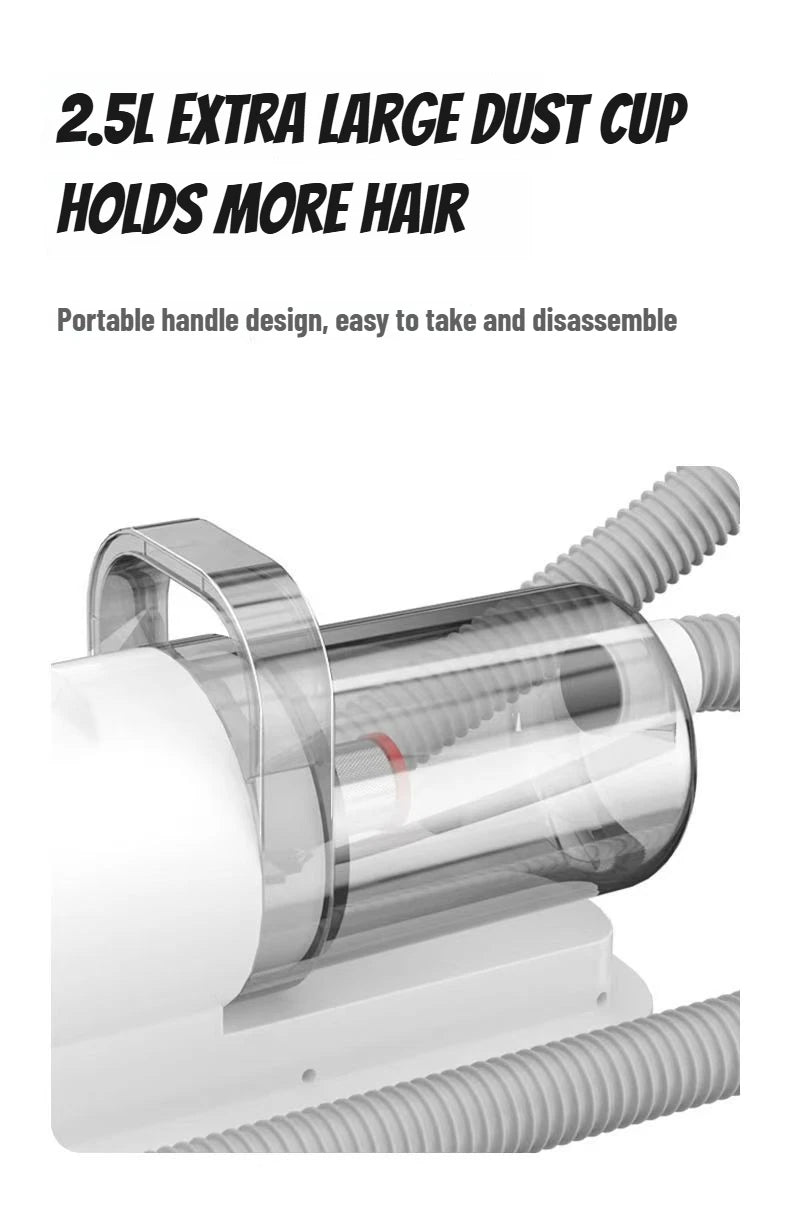 Pet multi-functional hair trimmer dog vacuum set all-in-one machine pet beauty device vacuum cleaner hair clipper