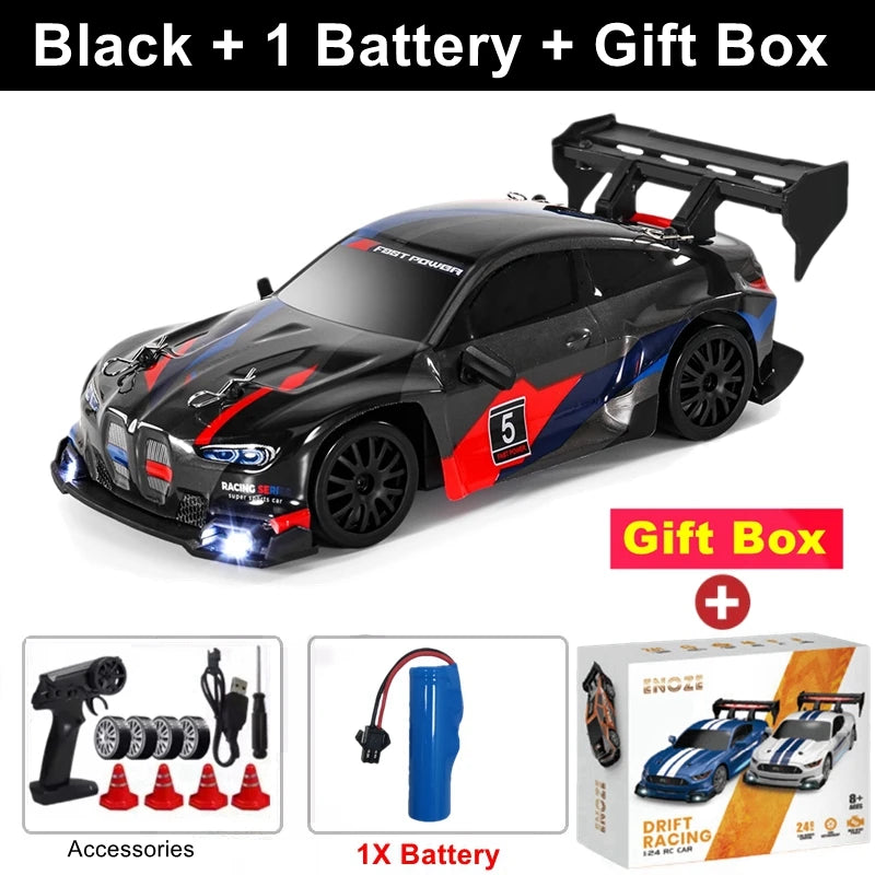 4WD RC Drift Car Remote Control GTRPRO AE86PRO Model 4x4 Racing RTR Radio Truck Vehicle Toy Gift for Boy Girl Children Kid Adult