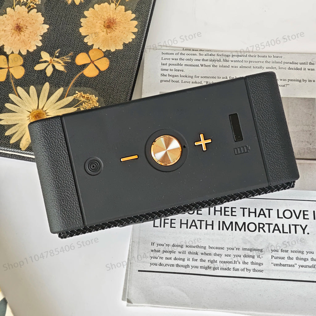 Marshall M8 Wireless Bluetooth Speaker Mobile Phone Audio Outdoor Portable Subwoofer Mini Speaker Waterproof Sports Speaker