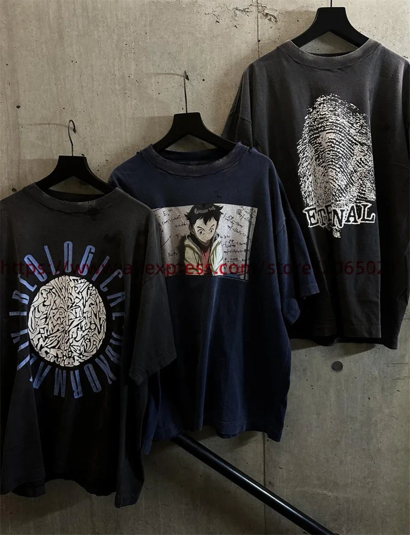 Public Enemy Saint Washed T-shirt Men Women Best Quality Tee Tops T Shirt