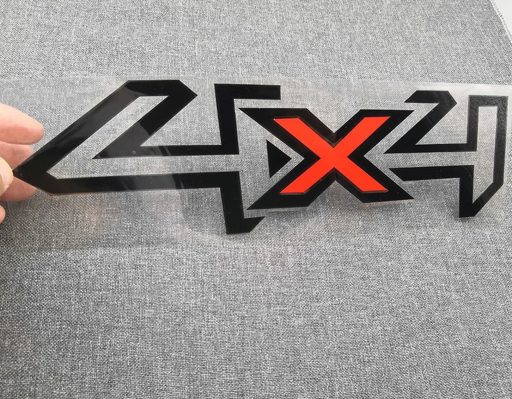 1Pc Letter 4x4 Graphics Car Decal Sticker Auto Decoration Fit for Ford  Ranger Chevy Silverado GMC Sierra Truck Blaze Buck