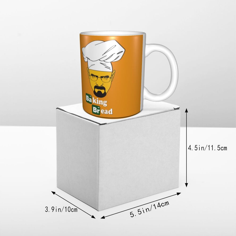 Heisenberg I Am The Danger Mug Personalized Breaking Bad Walter White Coffee Ceramic Mug Cup Creative Present