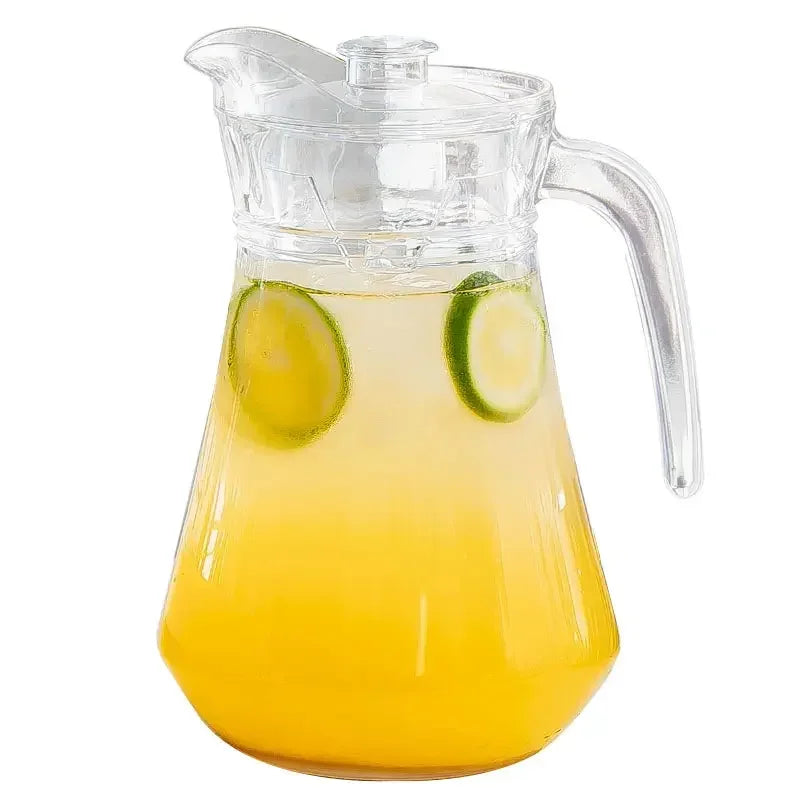 1pc Plastic Pitcher 33/50/67oz Drinkware Tea Pitcher For Juice, Milk,Cold /Hot Beverages Carafe Water Pitcher For Restaurant