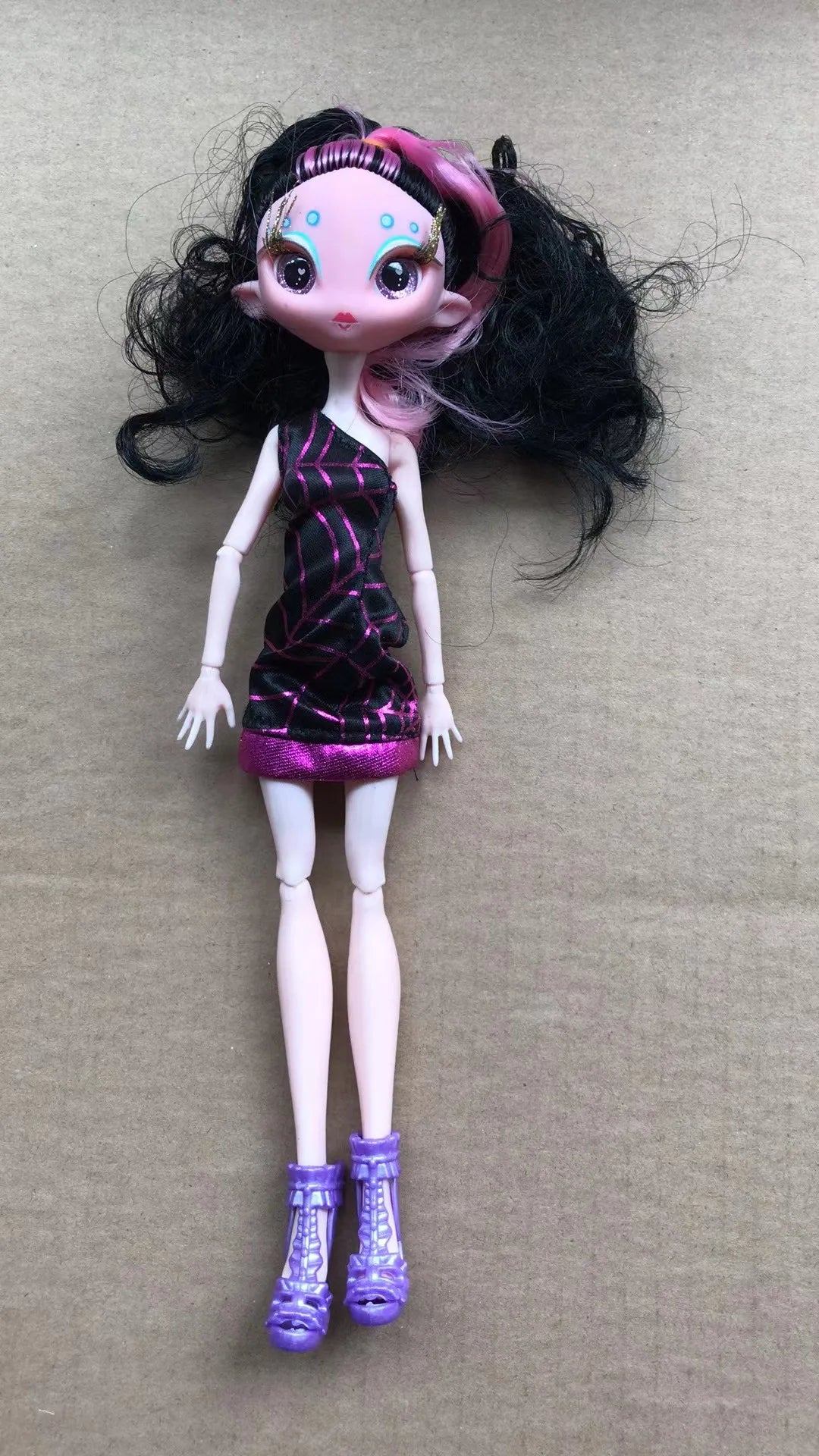 Monster Dolls Cute Horse-man Deer Cat Draculaura/Clawdeen Wolf/ Frankie Stein / Black Spider Movable Body Girls Toys Gift