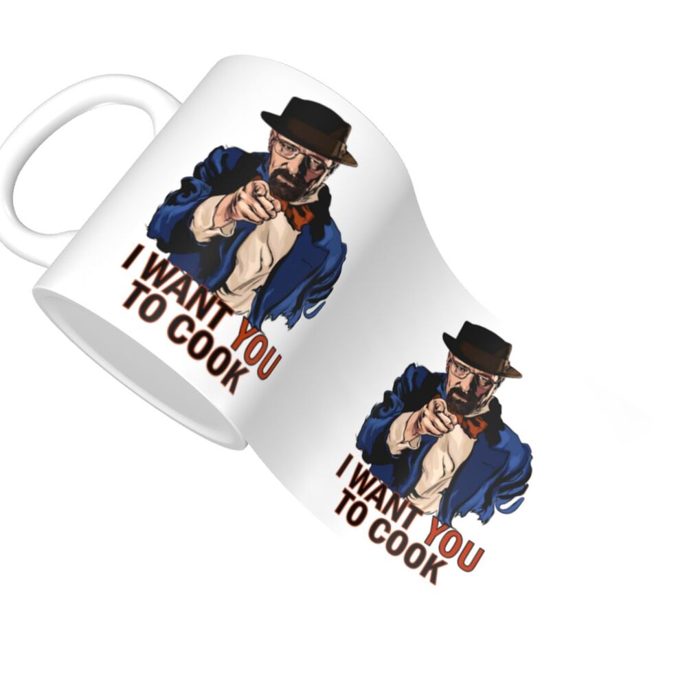 Heisenberg I Am The Danger Mug Personalized Breaking Bad Walter White Coffee Ceramic Mug Cup Creative Present