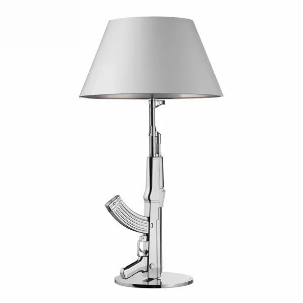 Postmodern Creative Lamp AK47 Floor Lamp LED Designer Corner Light for Living Room Reading Bedroom Bedside Gold Floor Lamp