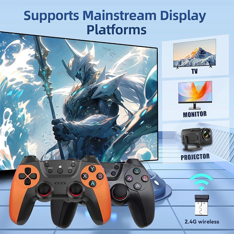 X2 Ultra Game Stick 256GB 60000+ Retro Games TV Handheld Game Console Wireless Gamepads Video Game HD Output for PS1 Nintendo