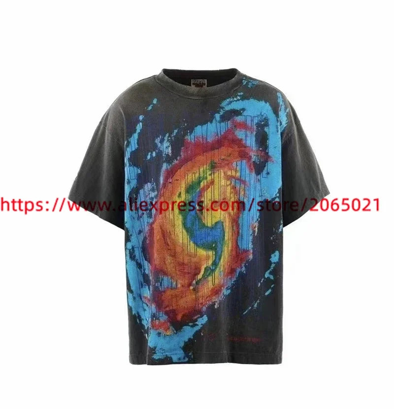 Public Enemy Saint Washed T-shirt Men Women Best Quality Tee Tops T Shirt