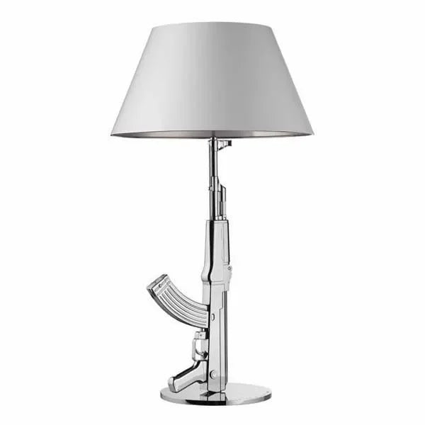Postmodern Creative Lamp AK47 Floor Lamp LED Designer Corner Light for Living Room Reading Bedroom Bedside Gold Floor Lamp