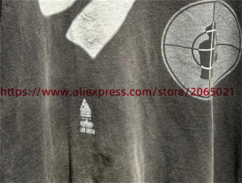 Public Enemy Saint Washed T-shirt Men Women Best Quality Tee Tops T Shirt