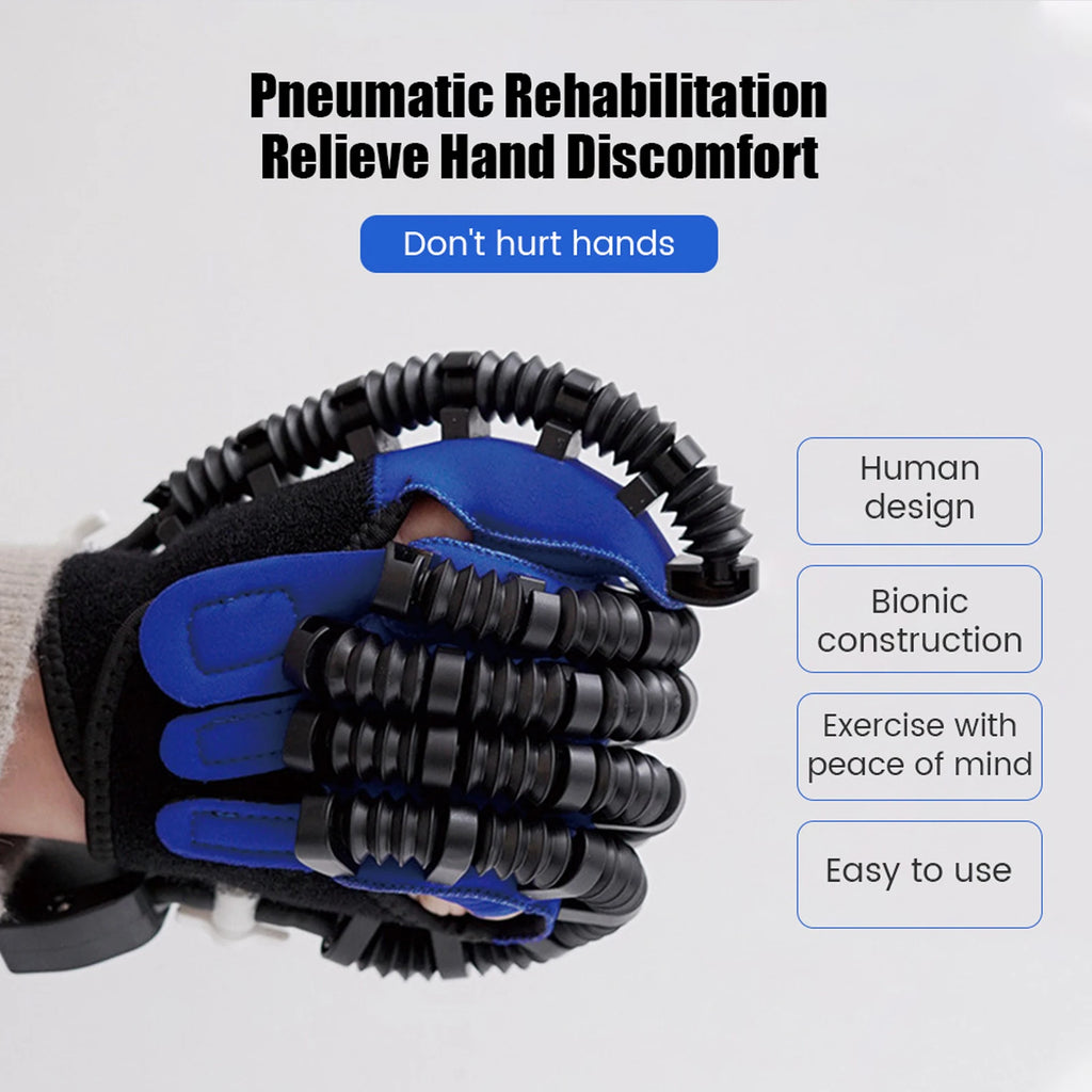 Intelligent Massage Gloves Robot Rehabilitation Gloves for Stroke Hemiplegia Hand Function Recovery Finger Trainer Hand Exercise