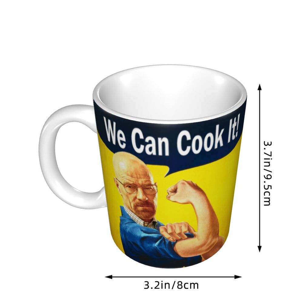 Heisenberg I Am The Danger Mug Personalized Breaking Bad Walter White Coffee Ceramic Mug Cup Creative Present