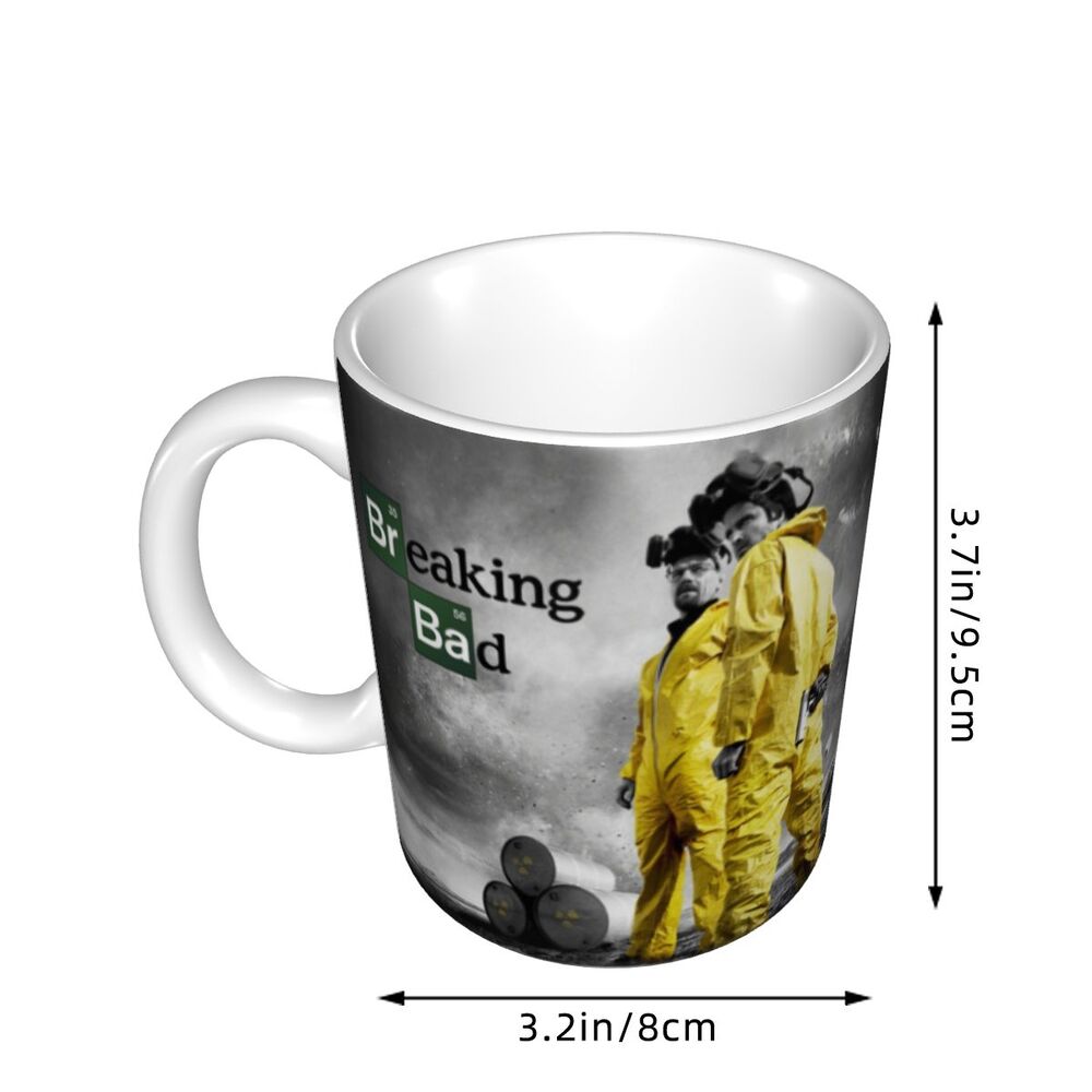 Heisenberg I Am The Danger Mug Personalized Breaking Bad Walter White Coffee Ceramic Mug Cup Creative Present