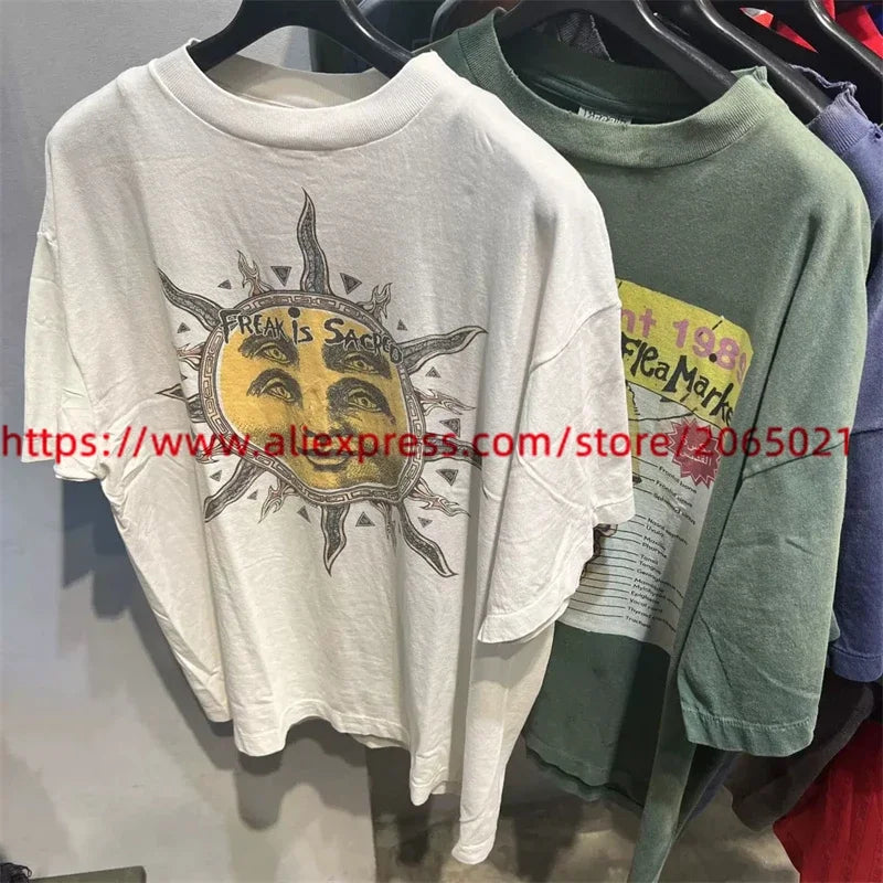 Public Enemy Saint Washed T-shirt Men Women Best Quality Tee Tops T Shirt