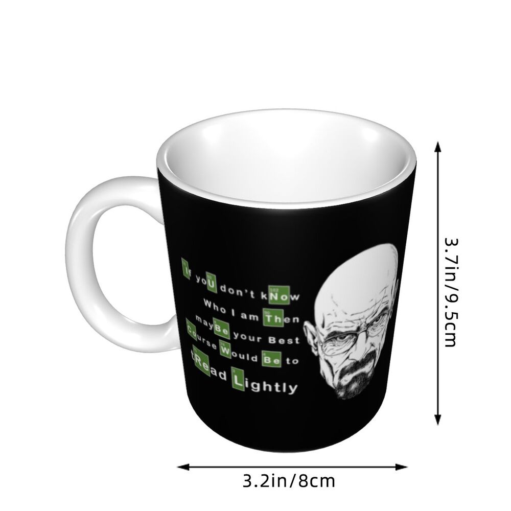 Heisenberg I Am The Danger Mug Personalized Breaking Bad Walter White Coffee Ceramic Mug Cup Creative Present