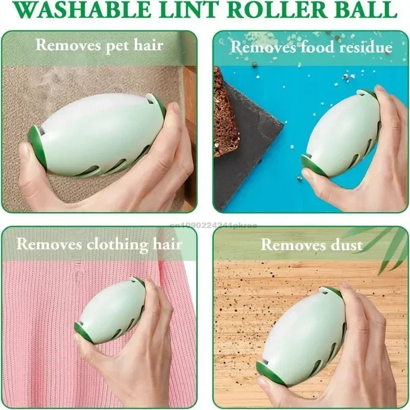 Pet Hair Remover Roller Washable Fur Reusable Remover for Clothes Lint Cleaner for Cats Dogs Portable Animal Hair Removal Tool