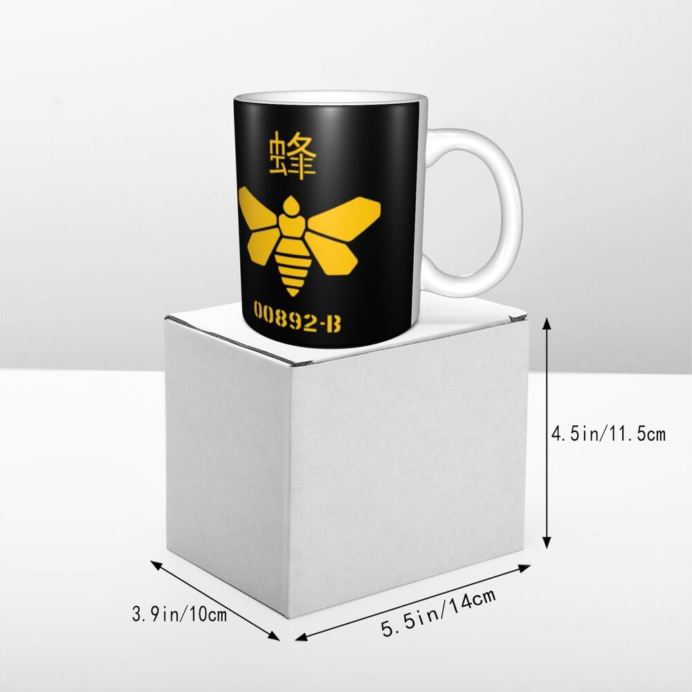 Heisenberg I Am The Danger Mug Personalized Breaking Bad Walter White Coffee Ceramic Mug Cup Creative Present