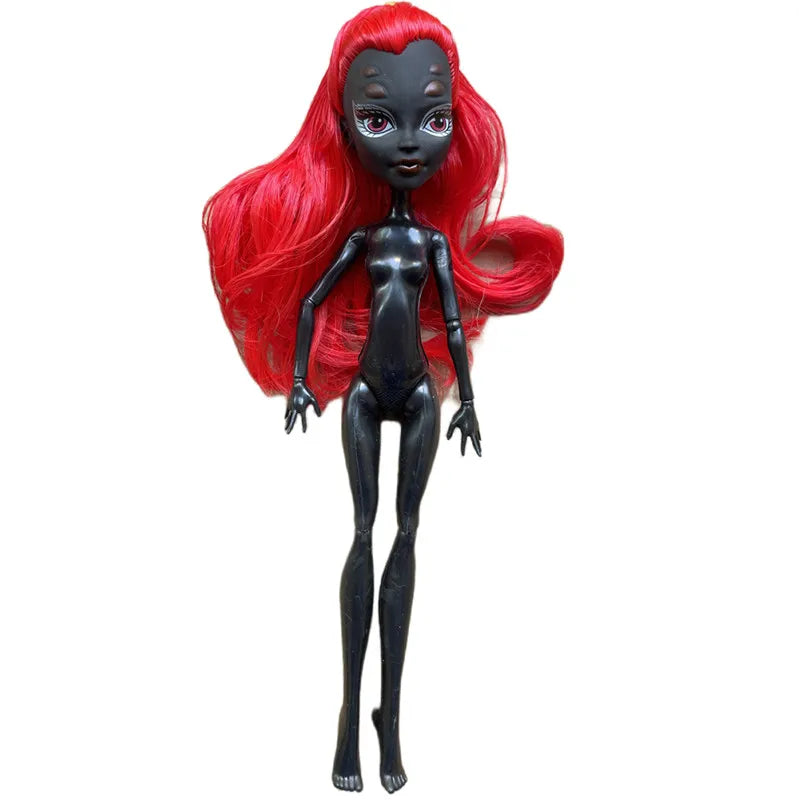 Monster Dolls Cute Horse-man Deer Cat Draculaura/Clawdeen Wolf/ Frankie Stein / Black Spider Movable Body Girls Toys Gift