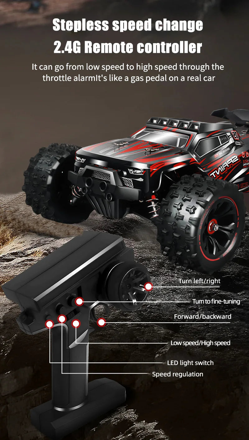 9522PRO 85KM/H High-speed RC Car Brushless Four-wheel Drive Off-road Drift 1:16 Professional Racing Car 9522 50KM/H Boy's Toy