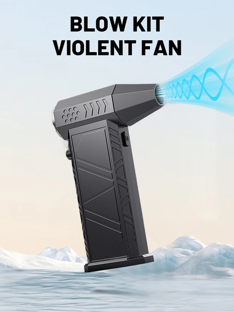 X9 Turbo Fan Jet 300000RPM Turbo Jet Blower Brushless Vacuum Cleaner Blower For PC/Keyboard/Home/Car Cleaning Air Duster Blower