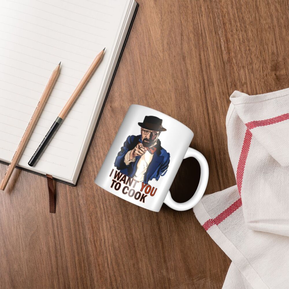 Heisenberg I Am The Danger Mug Personalized Breaking Bad Walter White Coffee Ceramic Mug Cup Creative Present