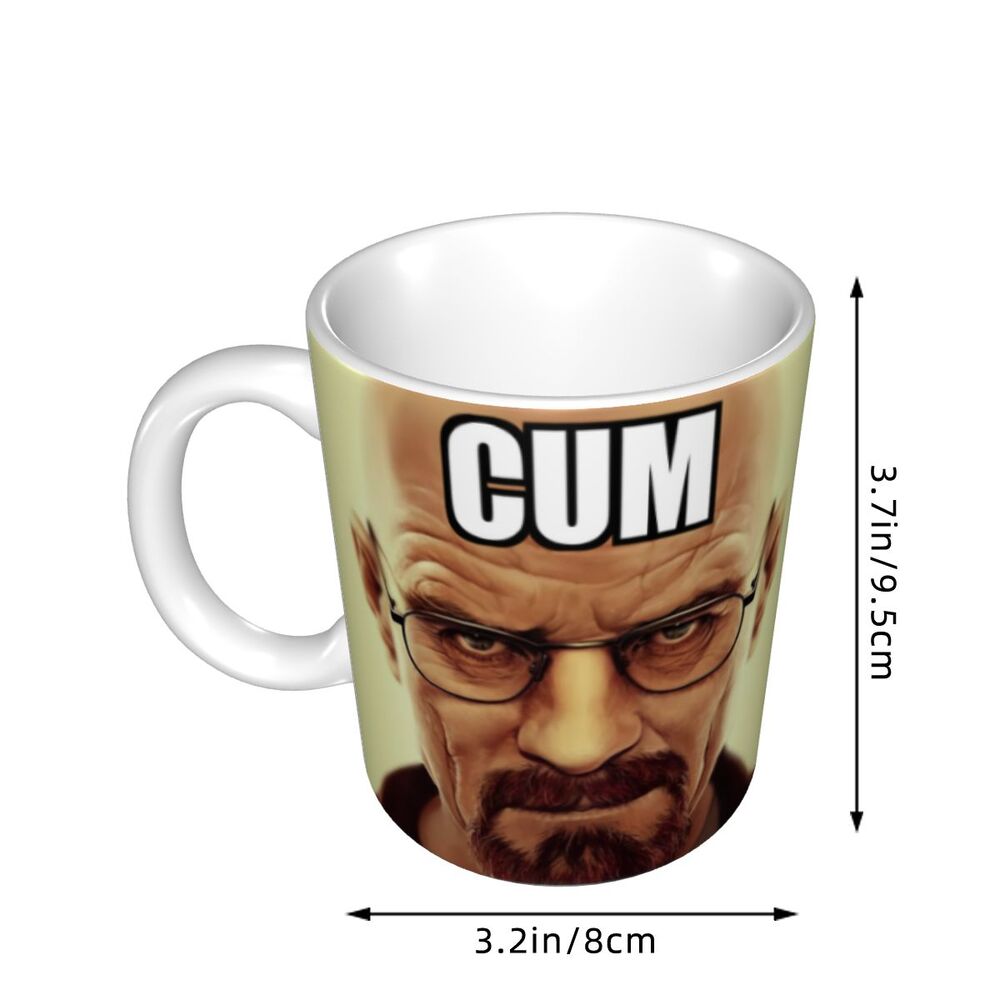 Heisenberg I Am The Danger Mug Personalized Breaking Bad Walter White Coffee Ceramic Mug Cup Creative Present