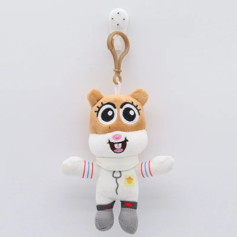 8inch/4inch  SpongeBob Patrick Star Gary Squidward Tentacles Plush Dolls Small Pendant Bag Hangings Christmas Birthday Gi