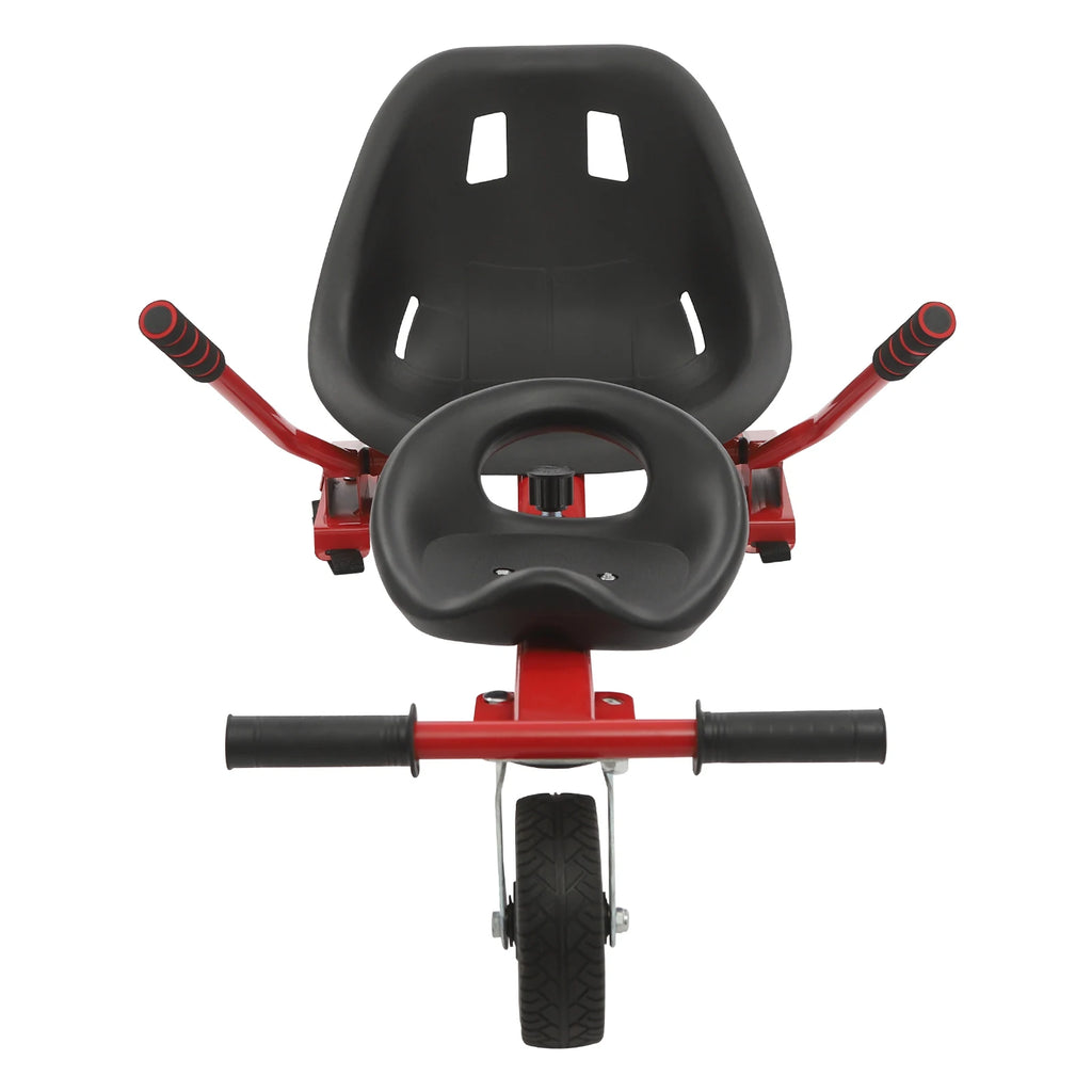 Adjustable Hoverboard Kart Kit for 6.5-10" Hoverboards, Double Seat Go Kart Frame for Kids & Adults, Outdoor Ride On Car