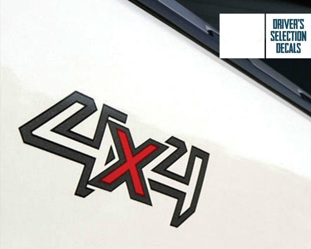 1Pc Letter 4x4 Graphics Car Decal Sticker Auto Decoration Fit for Ford  Ranger Chevy Silverado GMC Sierra Truck Blaze Buck