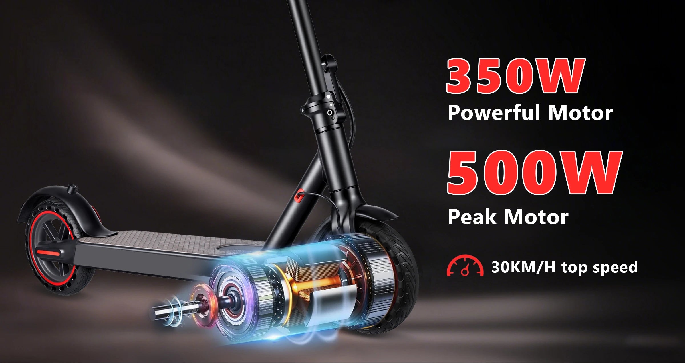 SUNNIGOO N7PRO 350W Adult Electric Scooter With APP 36V 10.4Ah Escooter 30km/h Kick Scooter Lightweight Long Range 30km Scooter