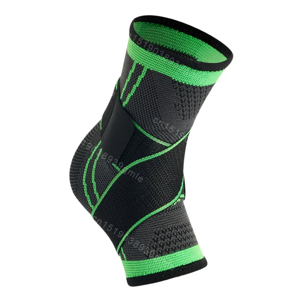 1Pcs High Quality Adjustable Ankle Support Compression Ankle Brace Protector Running Soccer Basketball Fitness Joint Pain Nylon