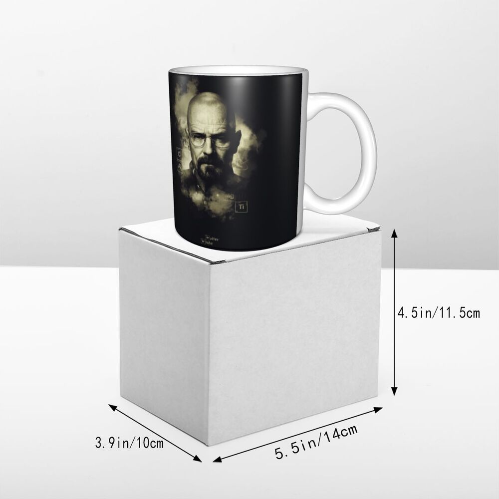 Heisenberg I Am The Danger Mug Personalized Breaking Bad Walter White Coffee Ceramic Mug Cup Creative Present